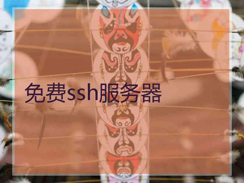 免费ssh服务器