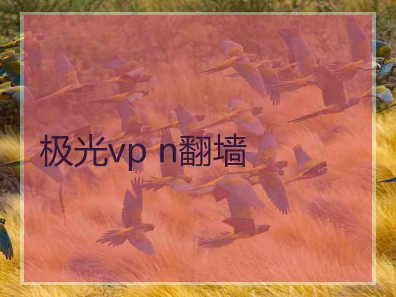 极光vp n翻墙