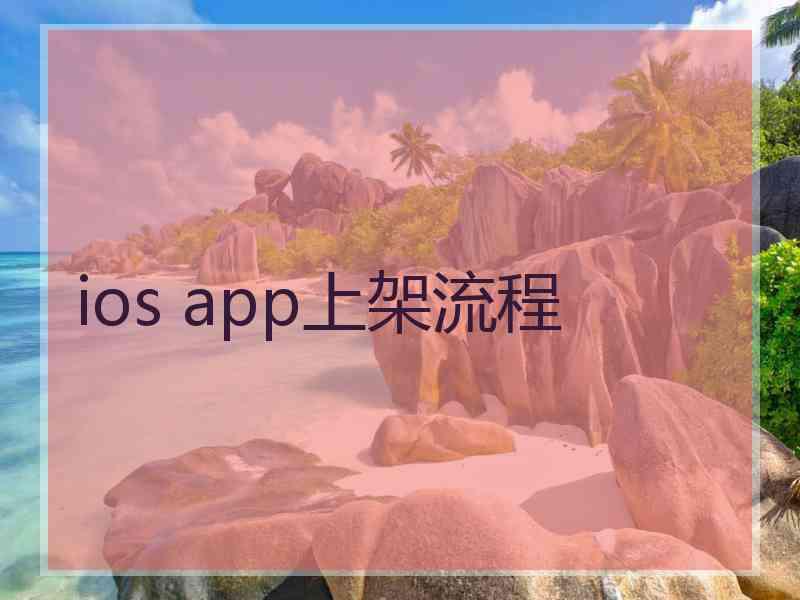 ios app上架流程