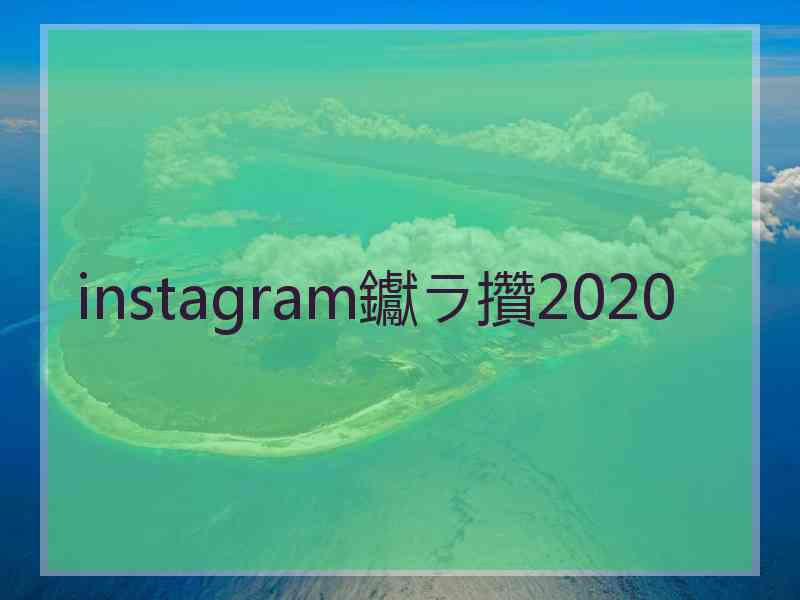 instagram钀ラ攢2020