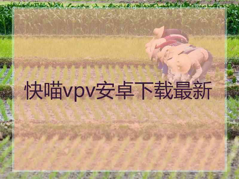 快喵vpv安卓下载最新