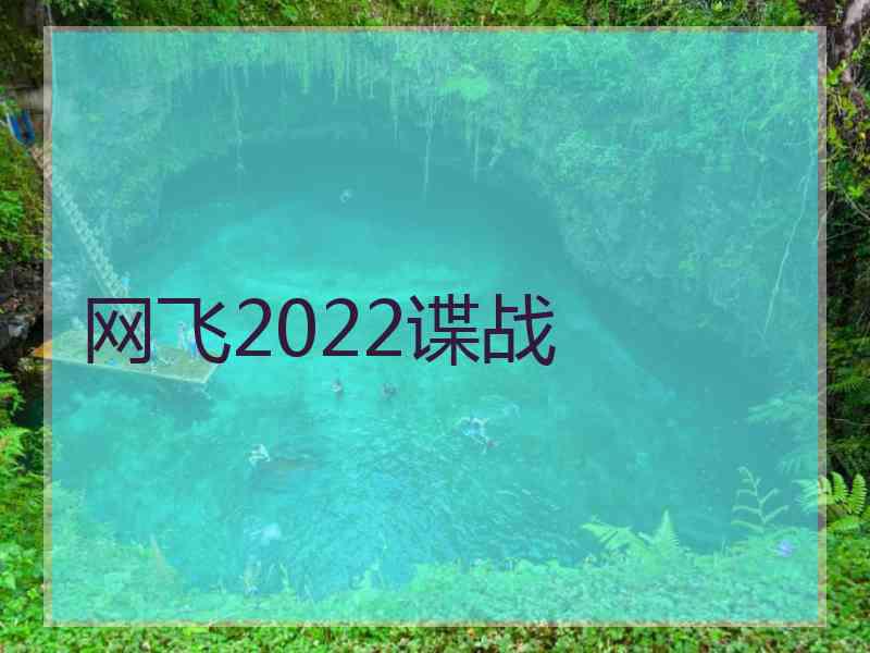 网飞2022谍战