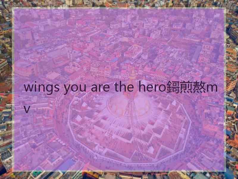 wings you are the hero鎶煎熬mv