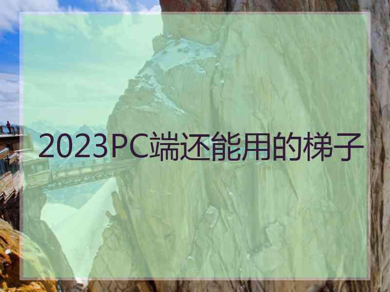 2023PC端还能用的梯子