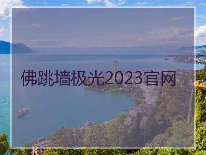 佛跳墙极光2023官网