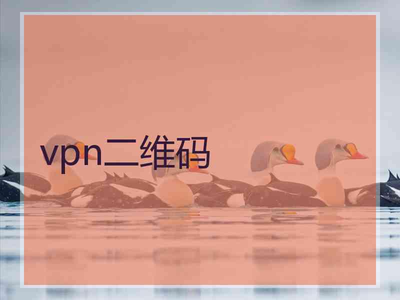 vpn二维码