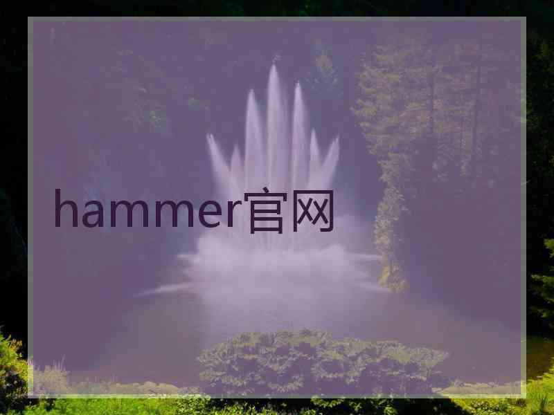 hammer官网