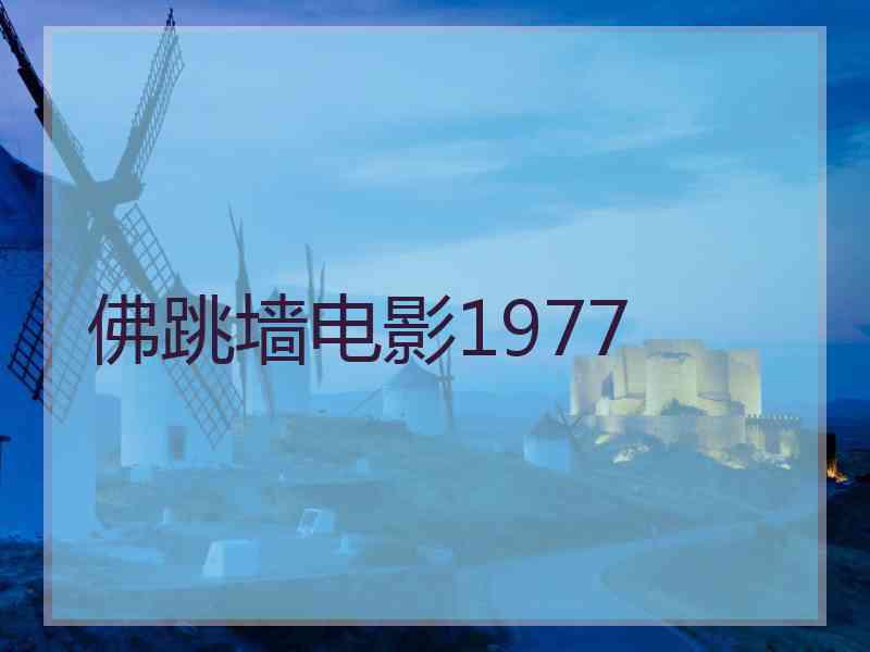 佛跳墙电影1977