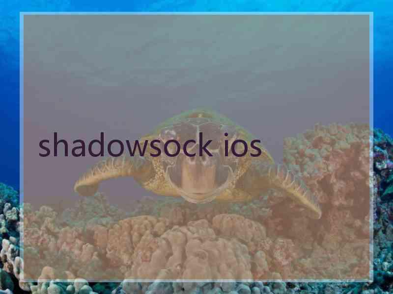 shadowsock ios