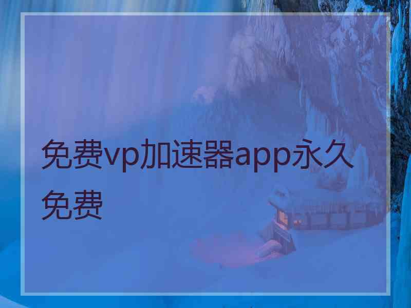 免费vp加速器app永久免费