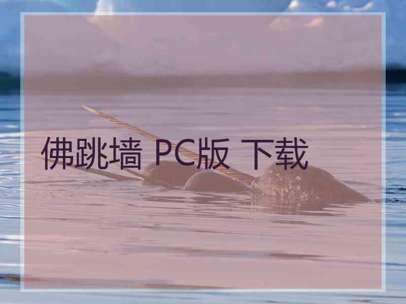 佛跳墙 PC版 下载