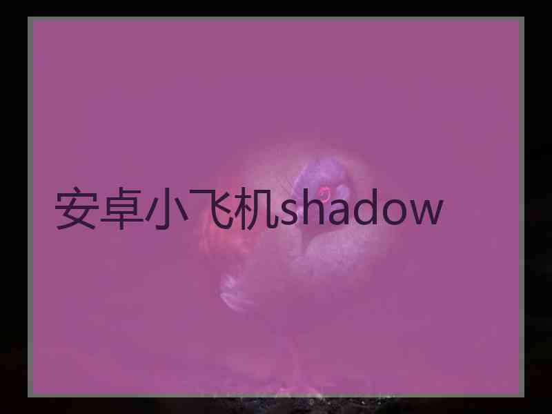 安卓小飞机shadow